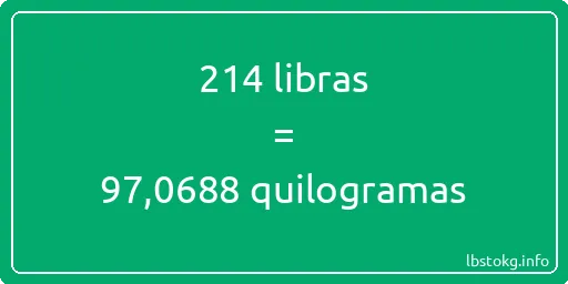 214 libras a quilogramas - 214 libras a quilogramas