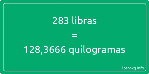 283 libras a quilogramas - 283 libras a quilogramas