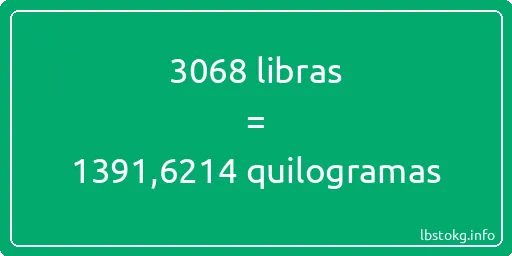 3068 libras a quilogramas - 3068 libras a quilogramas