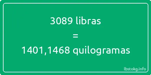 3089 libras a quilogramas - 3089 libras a quilogramas