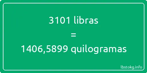 3101 libras a quilogramas - 3101 libras a quilogramas