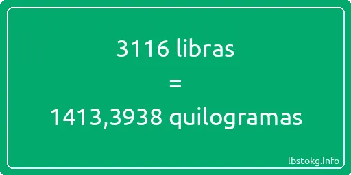 3116 libras a quilogramas - 3116 libras a quilogramas