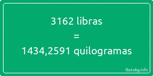 3162 libras a quilogramas - 3162 libras a quilogramas