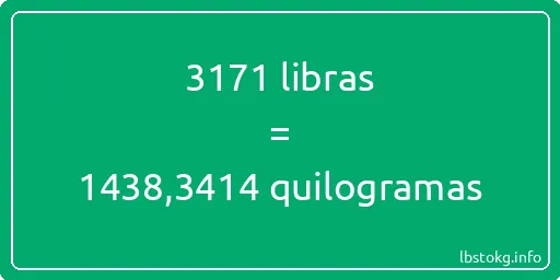 3171 libras a quilogramas - 3171 libras a quilogramas