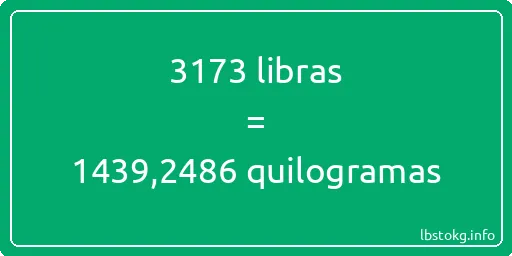 3173 libras a quilogramas - 3173 libras a quilogramas