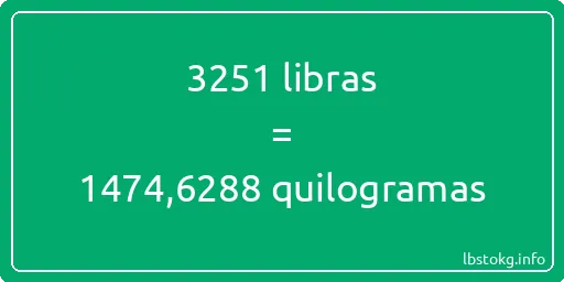 3251 libras a quilogramas - 3251 libras a quilogramas