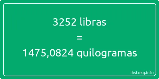 3252 libras a quilogramas - 3252 libras a quilogramas