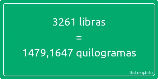 3261 libras a quilogramas - 3261 libras a quilogramas