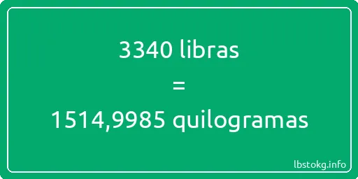 3340 libras a quilogramas - 3340 libras a quilogramas