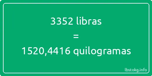 3352 libras a quilogramas - 3352 libras a quilogramas