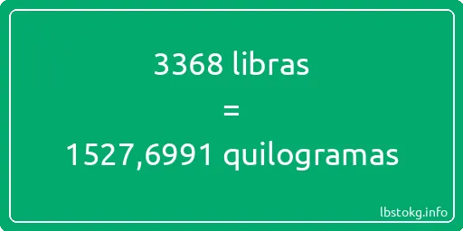 3368 libras a quilogramas - 3368 libras a quilogramas