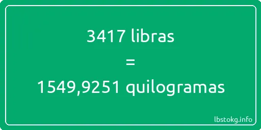 3417 libras a quilogramas - 3417 libras a quilogramas