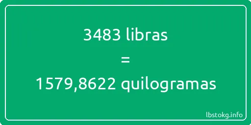 3483 libras a quilogramas - 3483 libras a quilogramas