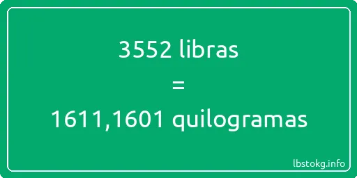 3552 libras a quilogramas - 3552 libras a quilogramas