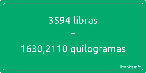 3594 libras a quilogramas - 3594 libras a quilogramas