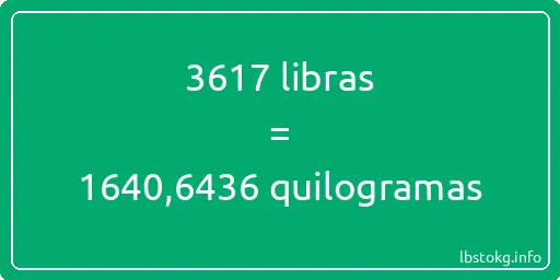 3617 libras a quilogramas - 3617 libras a quilogramas