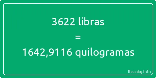 3622 libras a quilogramas - 3622 libras a quilogramas