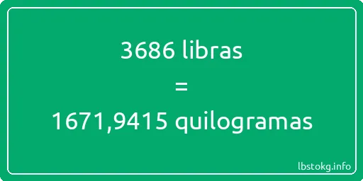 3686 libras a quilogramas - 3686 libras a quilogramas