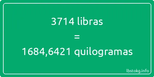 3714 libras a quilogramas - 3714 libras a quilogramas