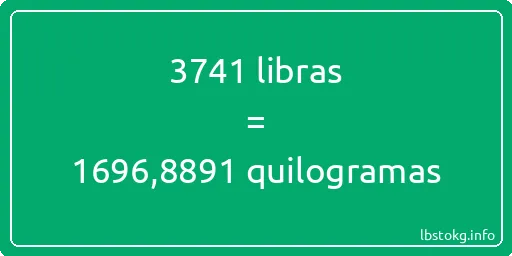 3741 libras a quilogramas - 3741 libras a quilogramas