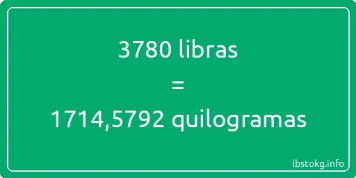 3780 libras a quilogramas - 3780 libras a quilogramas