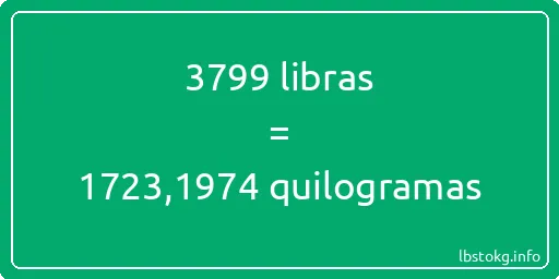 3799 libras a quilogramas - 3799 libras a quilogramas