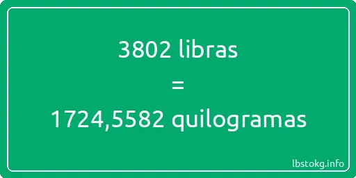 3802 libras a quilogramas - 3802 libras a quilogramas