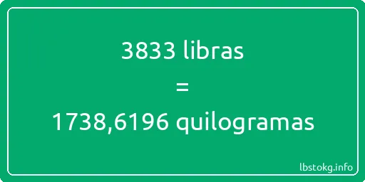 3833 libras a quilogramas - 3833 libras a quilogramas