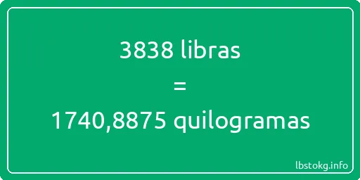 3838 libras a quilogramas - 3838 libras a quilogramas