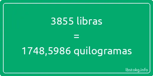 3855 libras a quilogramas - 3855 libras a quilogramas