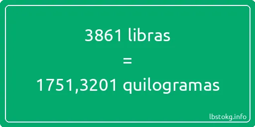 3861 libras a quilogramas - 3861 libras a quilogramas