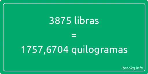 3875 libras a quilogramas - 3875 libras a quilogramas