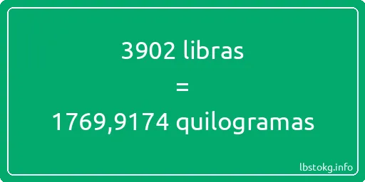 3902 libras a quilogramas - 3902 libras a quilogramas