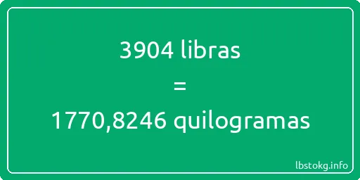 3904 libras a quilogramas - 3904 libras a quilogramas