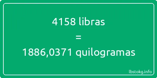 4158 libras a quilogramas - 4158 libras a quilogramas