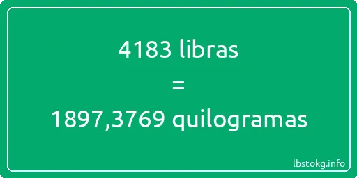 4183 libras a quilogramas - 4183 libras a quilogramas