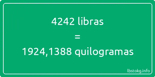 4242 libras a quilogramas - 4242 libras a quilogramas