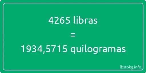 4265 libras a quilogramas - 4265 libras a quilogramas