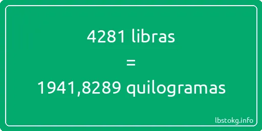 4281 libras a quilogramas - 4281 libras a quilogramas