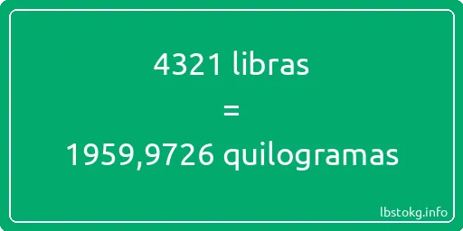 4321 libras a quilogramas - 4321 libras a quilogramas