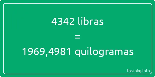 4342 libras a quilogramas - 4342 libras a quilogramas