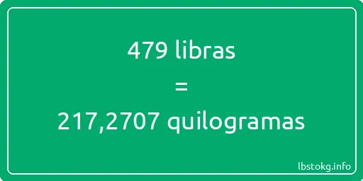 479 libras a quilogramas - 479 libras a quilogramas