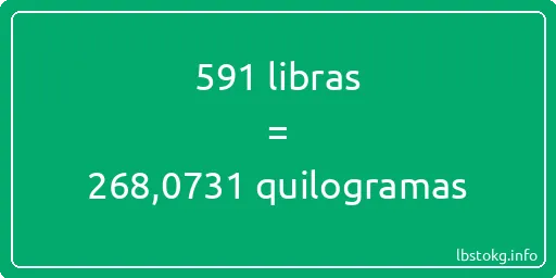 591 libras a quilogramas - 591 libras a quilogramas