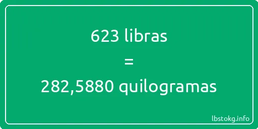 623 libras a quilogramas - 623 libras a quilogramas