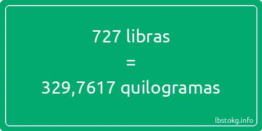 727 libras a quilogramas - 727 libras a quilogramas