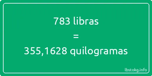 783 libras a quilogramas - 783 libras a quilogramas