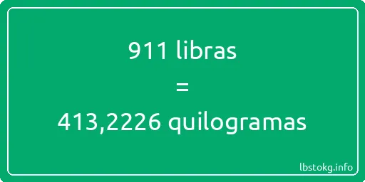 911 libras a quilogramas - 911 libras a quilogramas