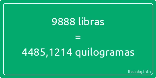 9888 libras a quilogramas - 9888 libras a quilogramas