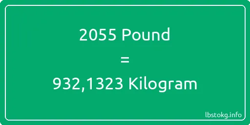 2055 Pound için Kilogram - 2055 Pound için Kilogram