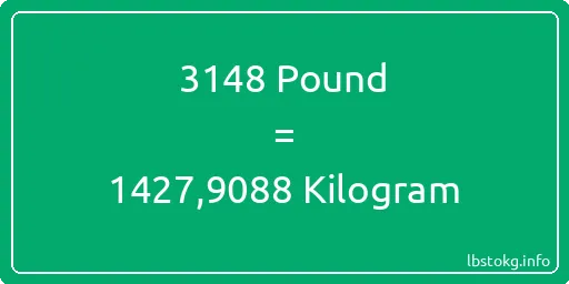 3148 Pound için Kilogram - 3148 Pound için Kilogram